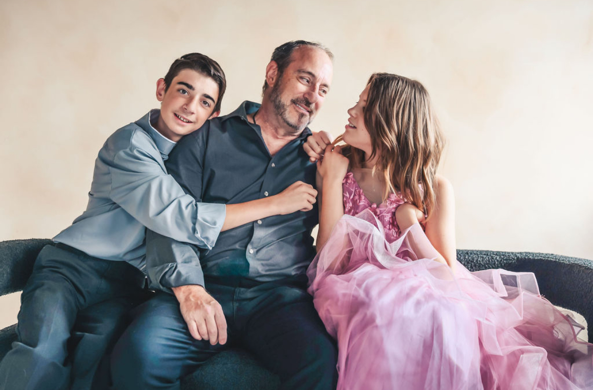 A candid Fuller family moment